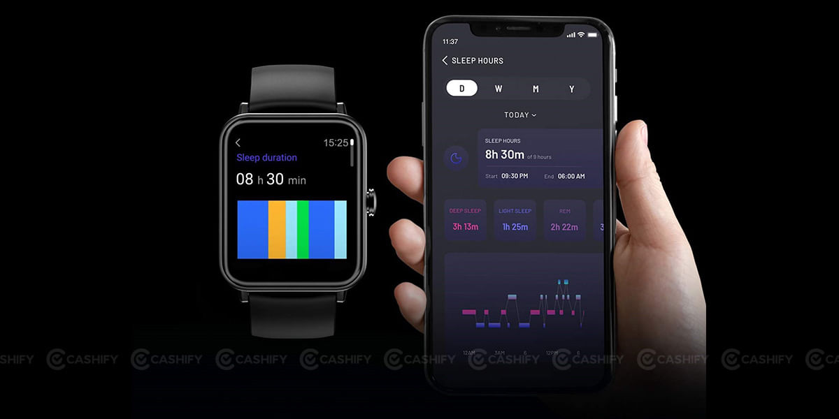 Noise Colorfit Pro 3 sleep tracking