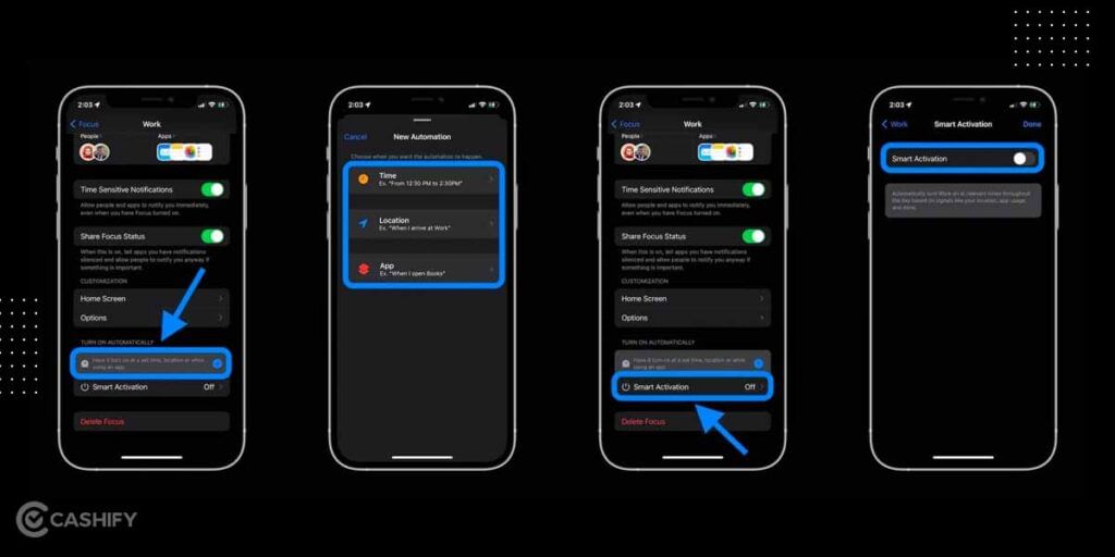iPhone Focus Mode - Step - 4