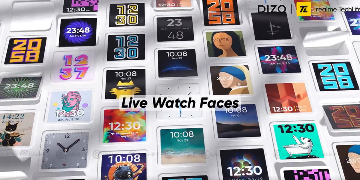 DIZO Watch watch faces