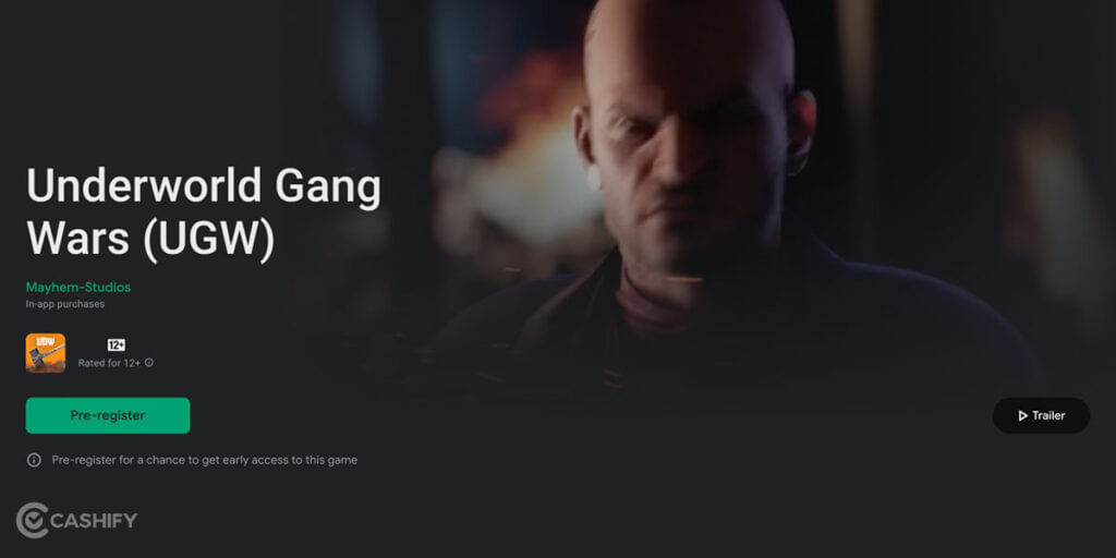 Pre-registration google play landing page