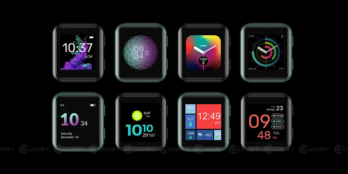 Noise Colorfit Nav watch faces