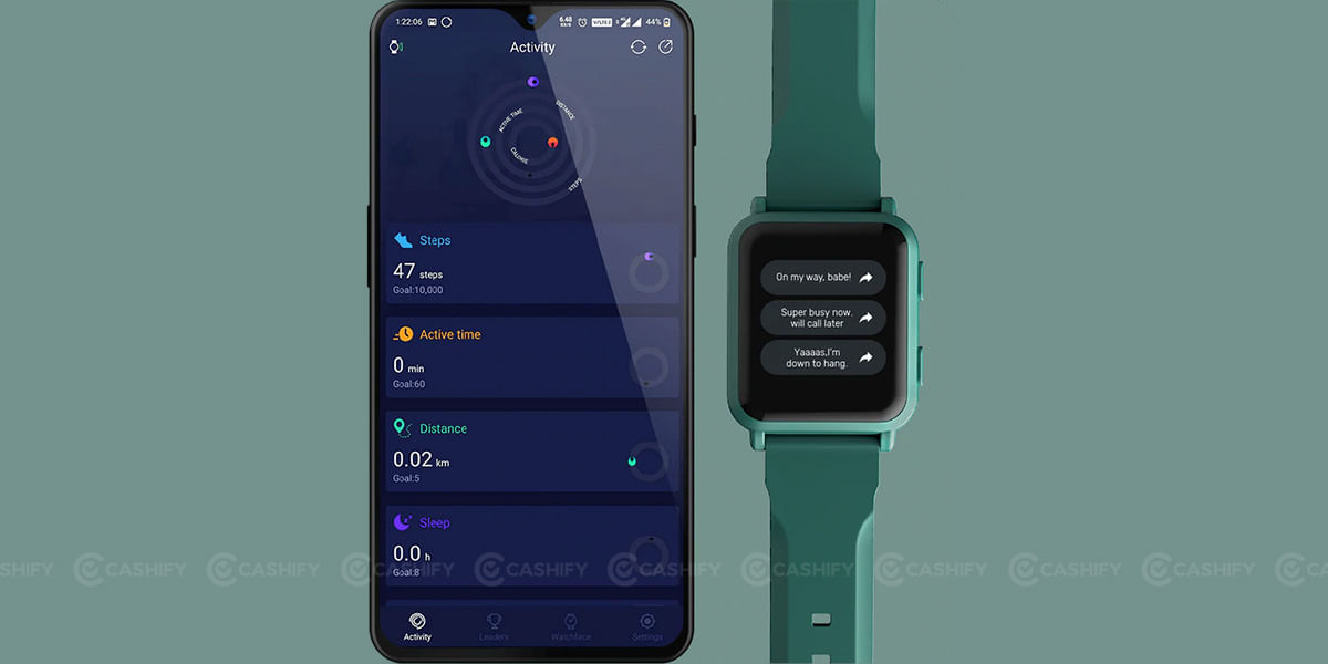 Noise Colorfit Nav fitness details