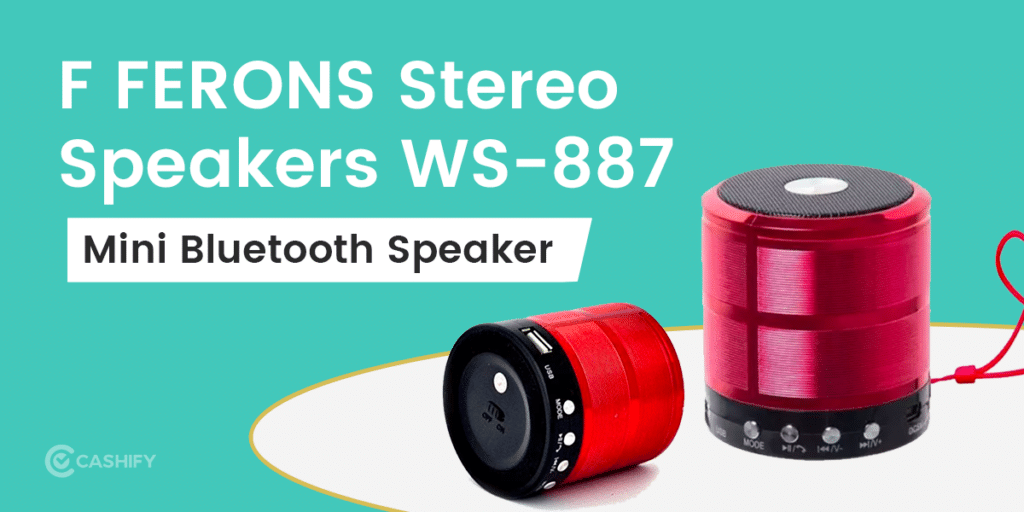 F FERONS Stereo Speakers WS-887 mini bluetooth speaker