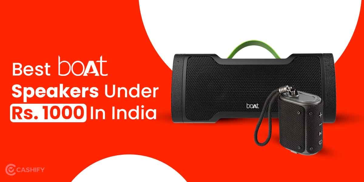 5 Best boAt Speakers Under 1000 In India October 2025