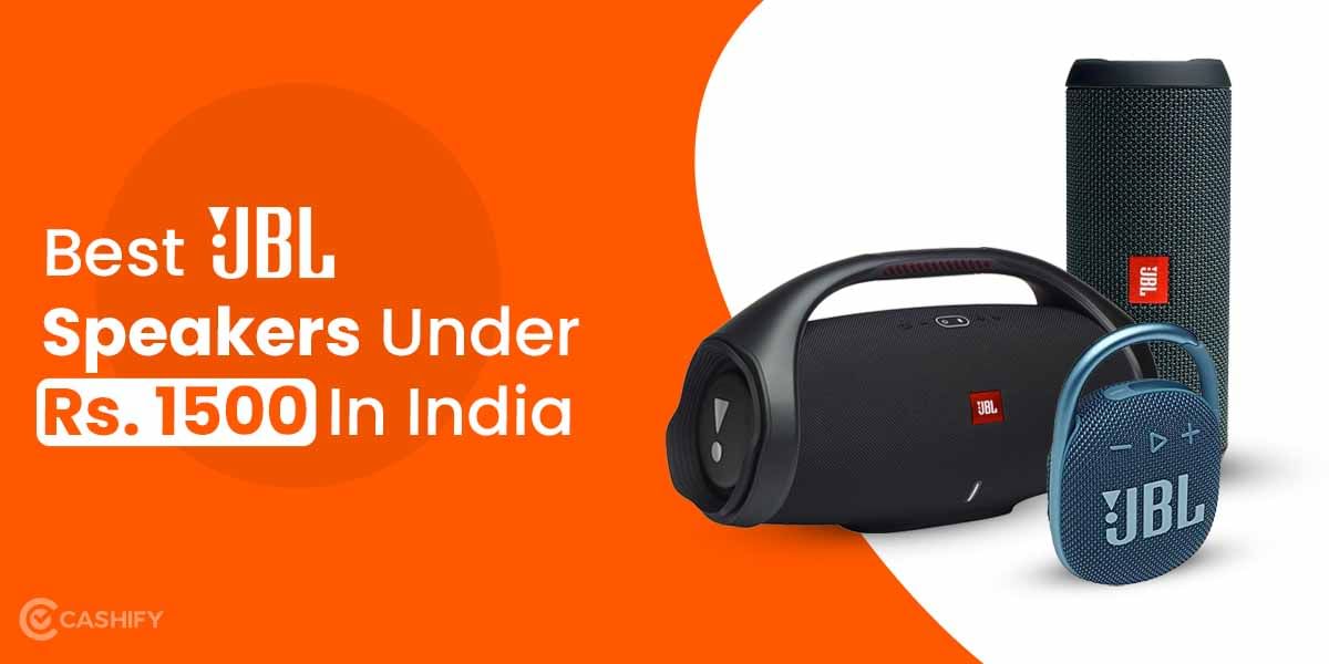 5 Best JBL Bluetooth Speakers Under 1500 In India October 2025