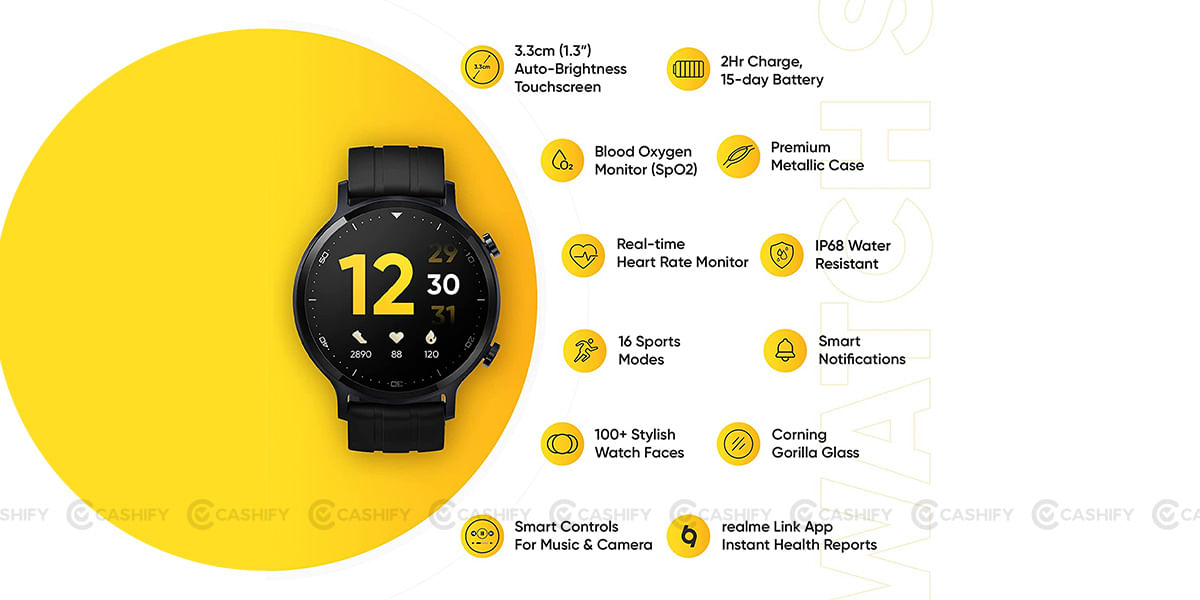 Realme Watch S fitness features