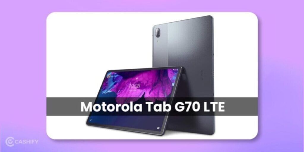 Moto Tab G70 Best Tablet Under 25000