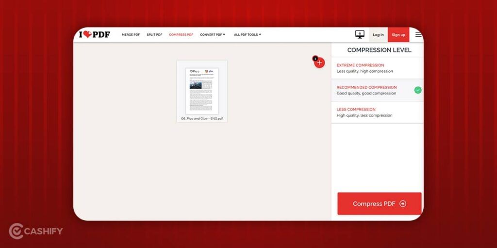 Compress PDF File for Free
