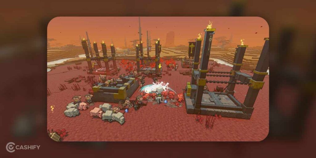 Minecraft Legends gameplay
