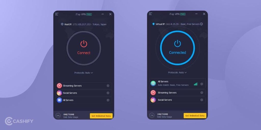 VPN connected