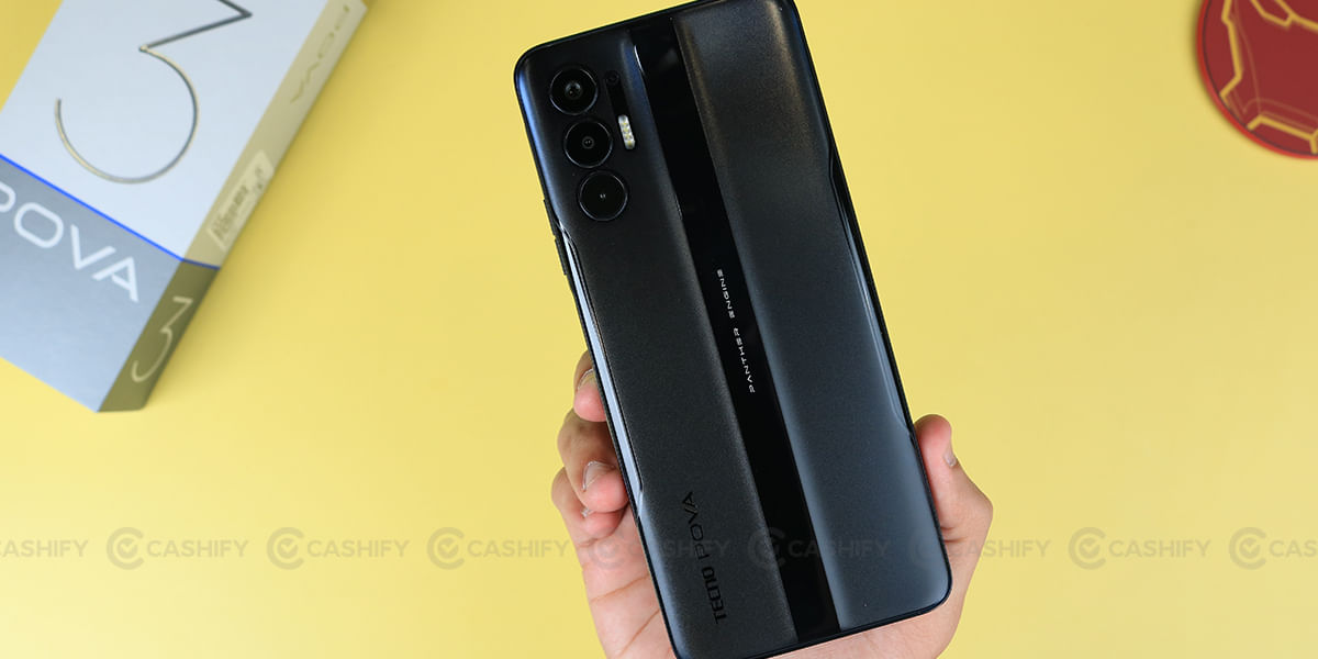 Tecno Pova 3 design
