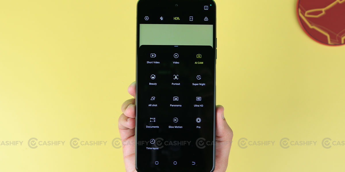 Tecno Pova 3 camera modes