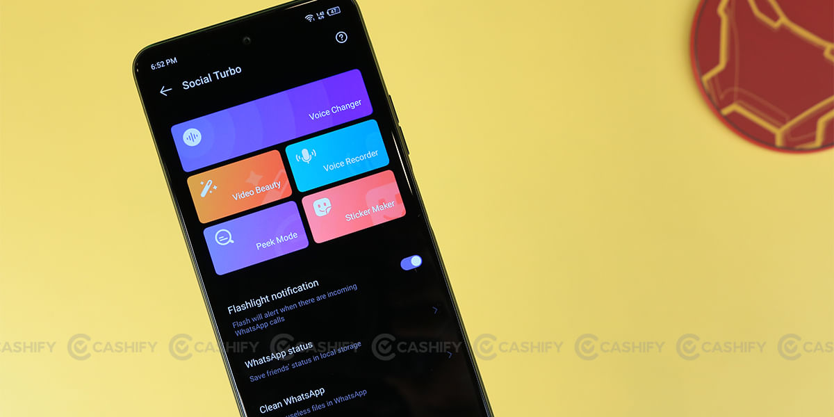 Tecno Pova 3 social turbo feature
