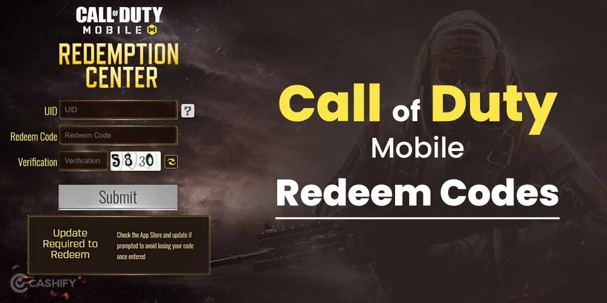 Call of Duty Mobile Redeem Codes: October 2025