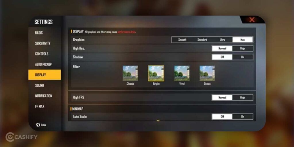 Display Settings