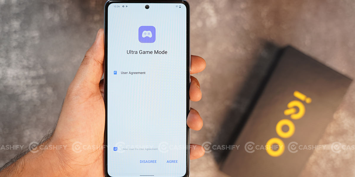 iQOO Neo 6 game mode