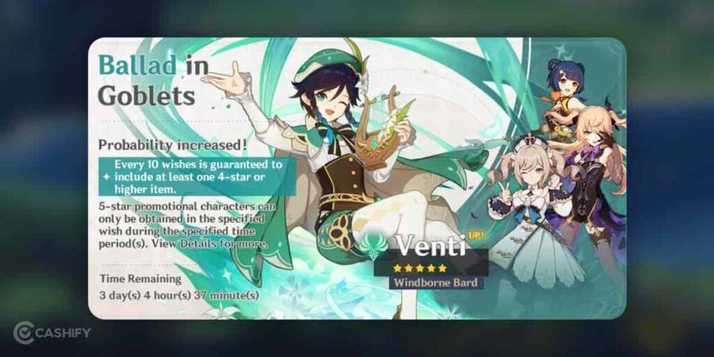 Character Event Wish how to unlock characters in genshin impact
