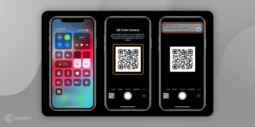via control center