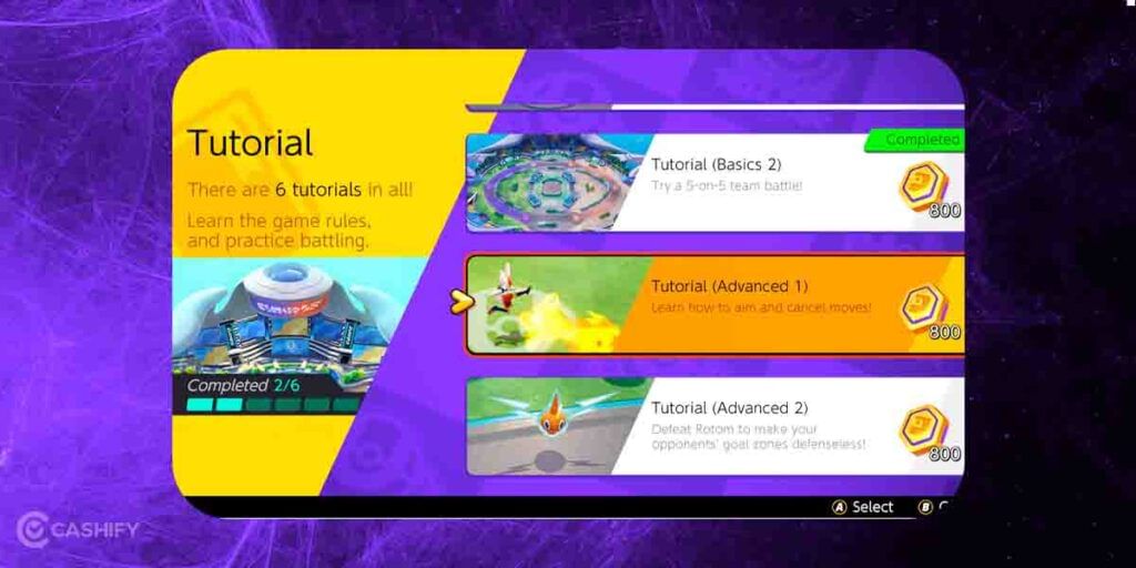 Tutorial missions