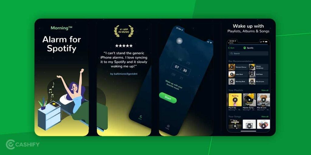 Music Alarm Clock For Spotify+