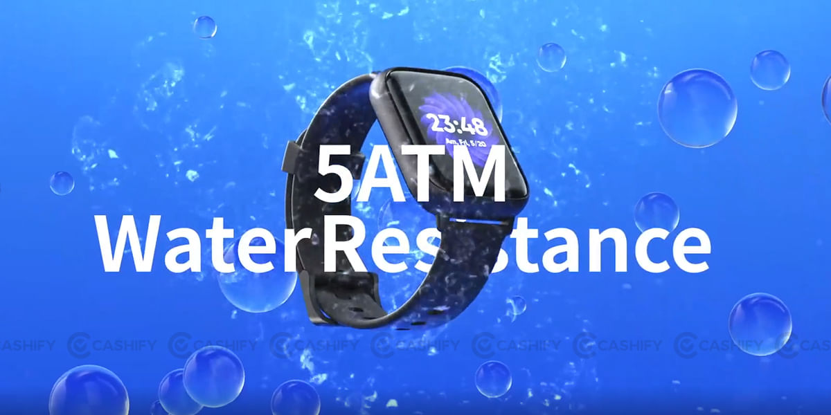 DIZO Watch 2 water resistant