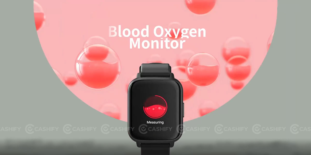 DIZO Watch 2 SpO2 monitoring