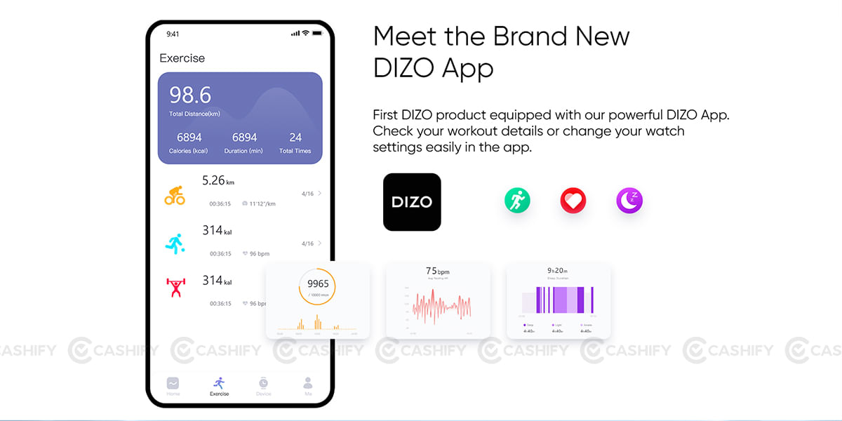 DIZO app