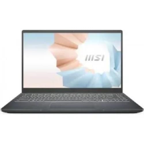 MSI Modern 14 B10MW 660IN Core i3 10th Gen 4 GB 256 GB SSD Windows 10 Front