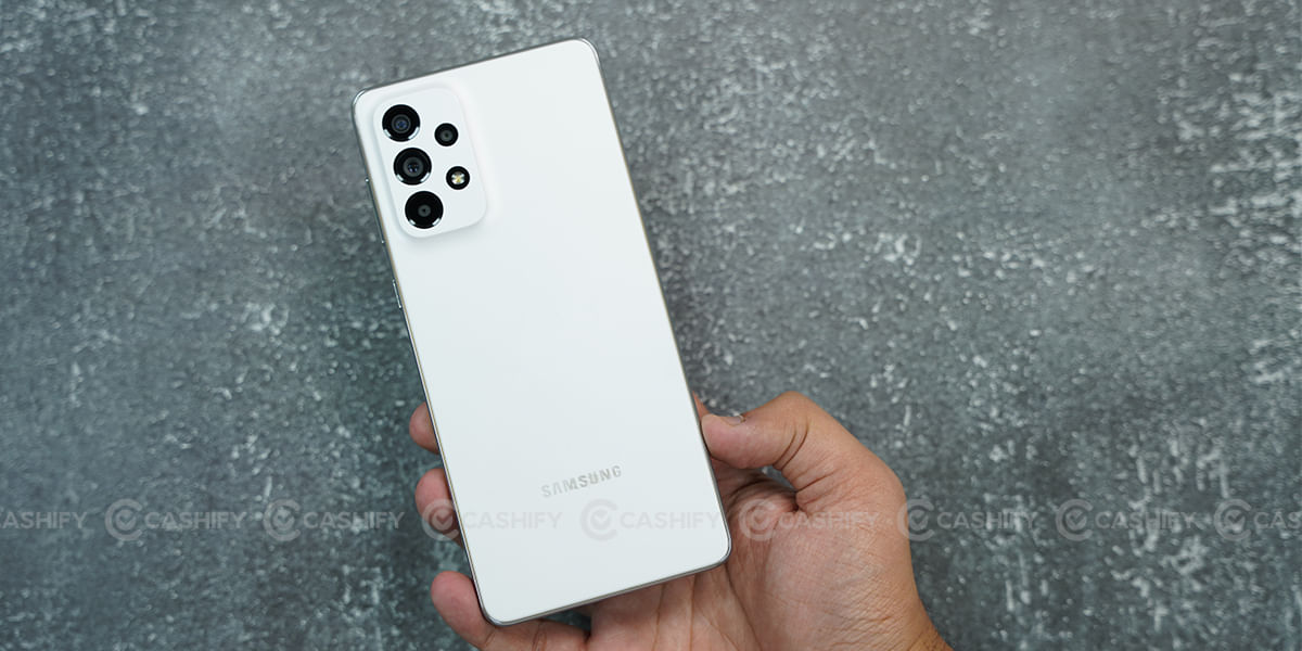 Samsung Galaxy A73 5G design