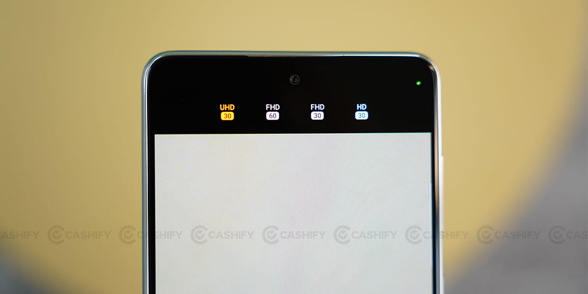 Samsung Galaxy A73 5G video feature