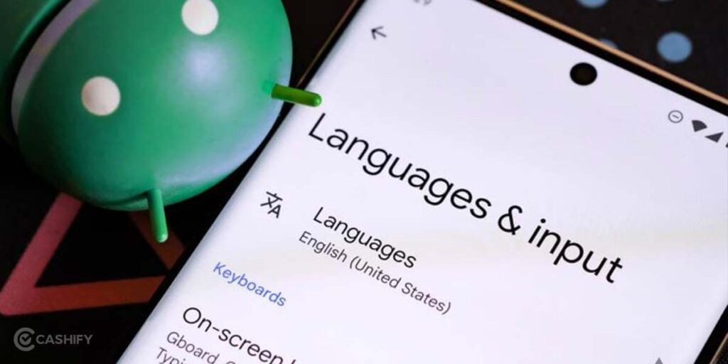 language personalization in Android 13