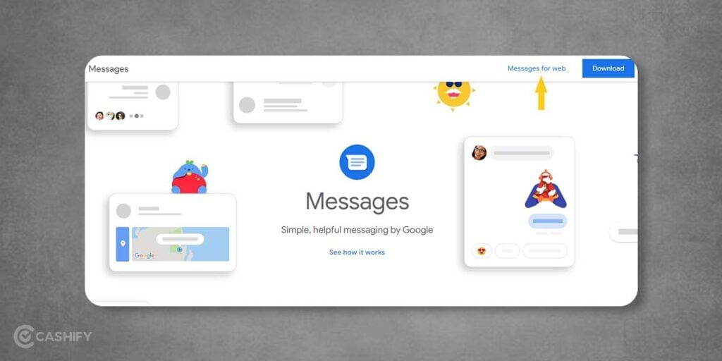 google messages web