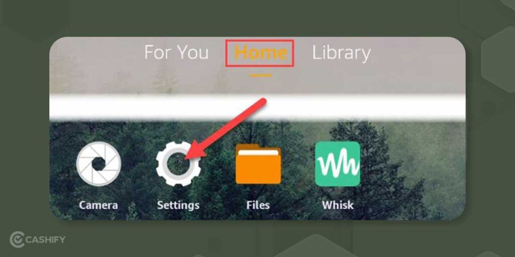 Select Settings