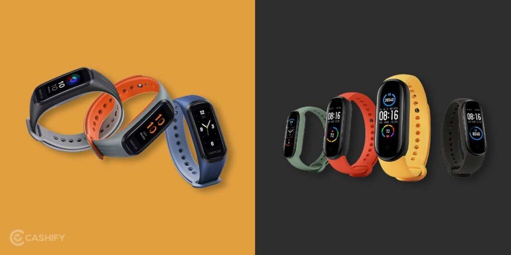 oneplus band vs mi band 5