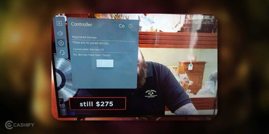 Connect Bluetooth Controller.