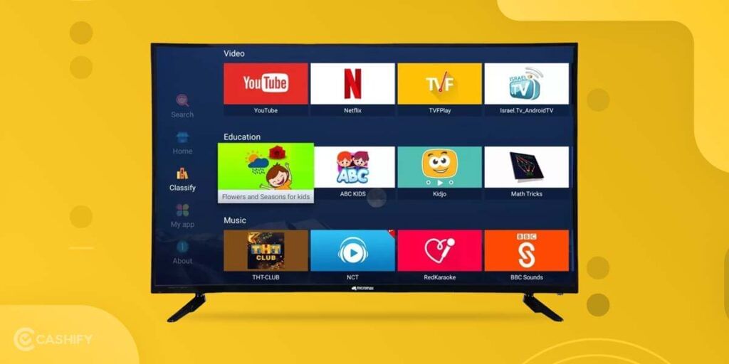 Micromax Smart LED TV 109 cm (43 inch)(43V2000FHD): best micromax led smart tvs in India