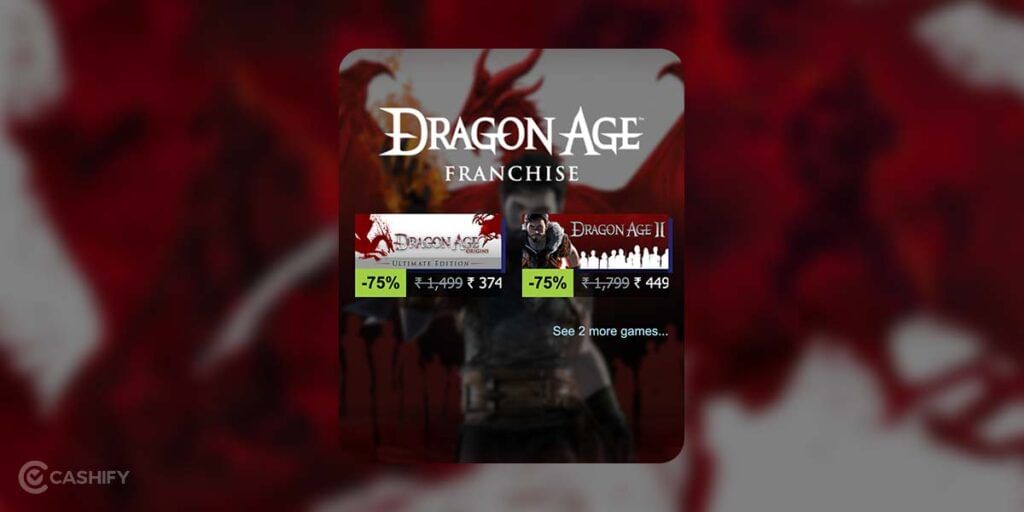 Dragon Age franchise steam summer sale