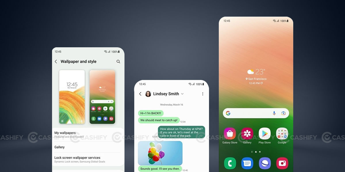 Samsung Galaxy A33 5G UI