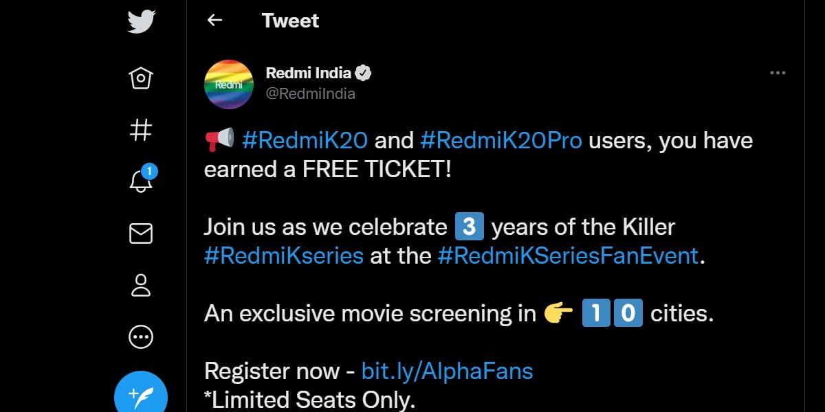 Redmi Movie Screening
