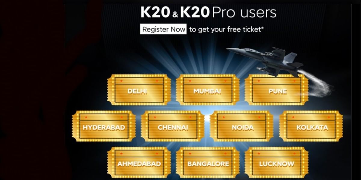 Exclusive Movie Screening For Redmi K20 And K20 Pro Users