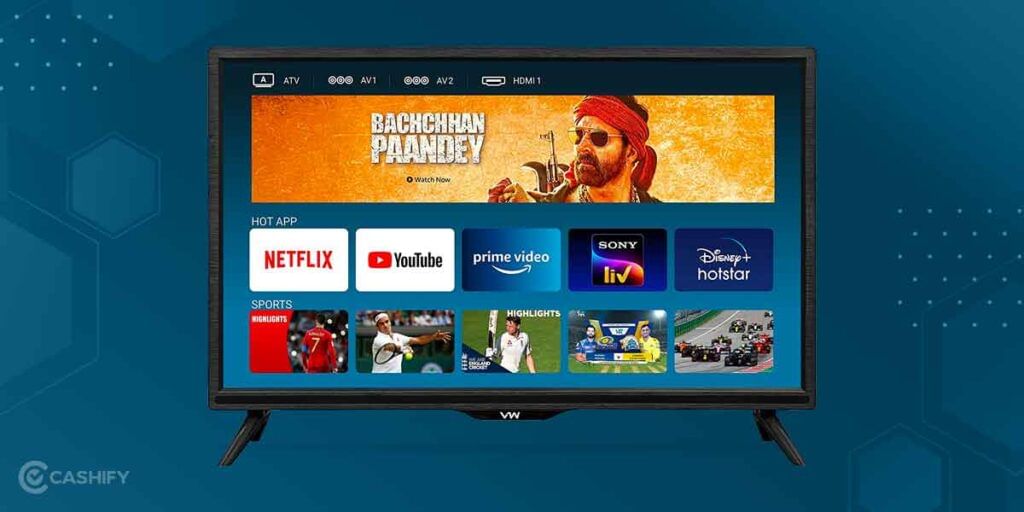 VW 24S Smart TV cheapest Smart TV