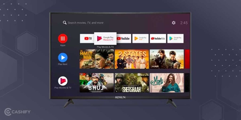 Adsun A-2440S Smart TV cheapest Smart TV