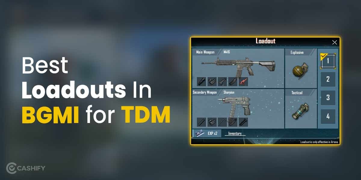 5 Best BGMI Loadouts For TDM To Dominate Every Match!