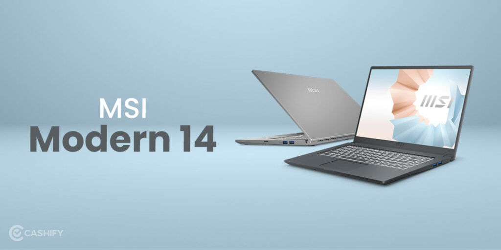 MSI Modern 14 Gaming Laptop Under 50000