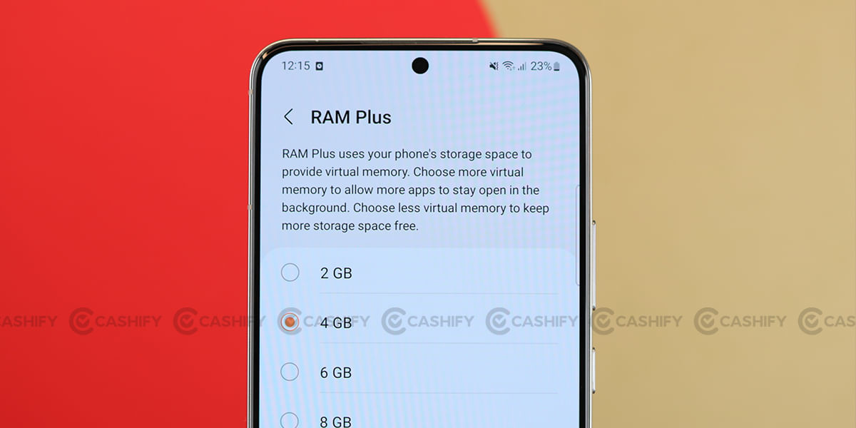 Samsung Galaxy S22 RAM Plus