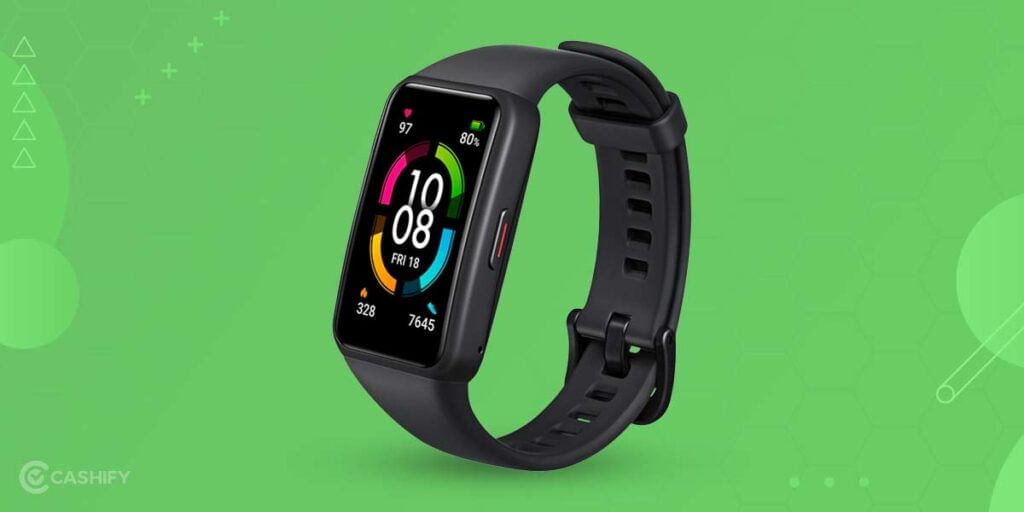 honor band 6: best smart fitness bands under 5000