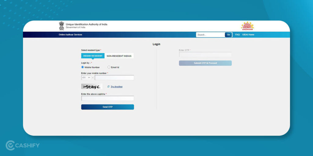 Aadhar Online Appointment