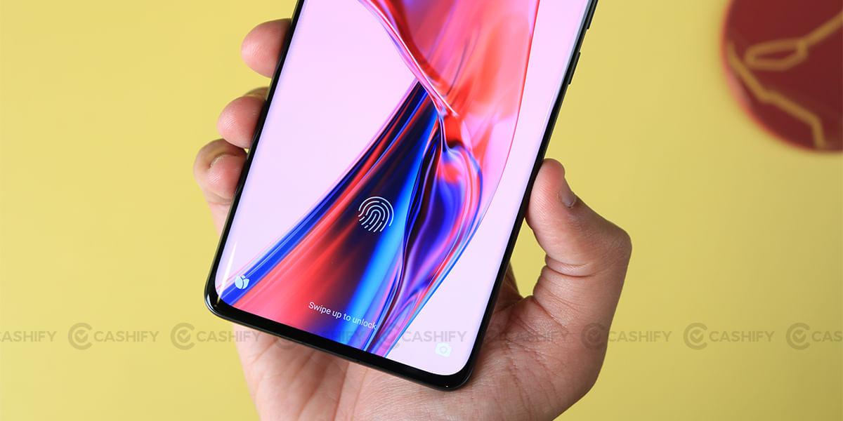 Xiaomi 12 Pro fingerprint scanner