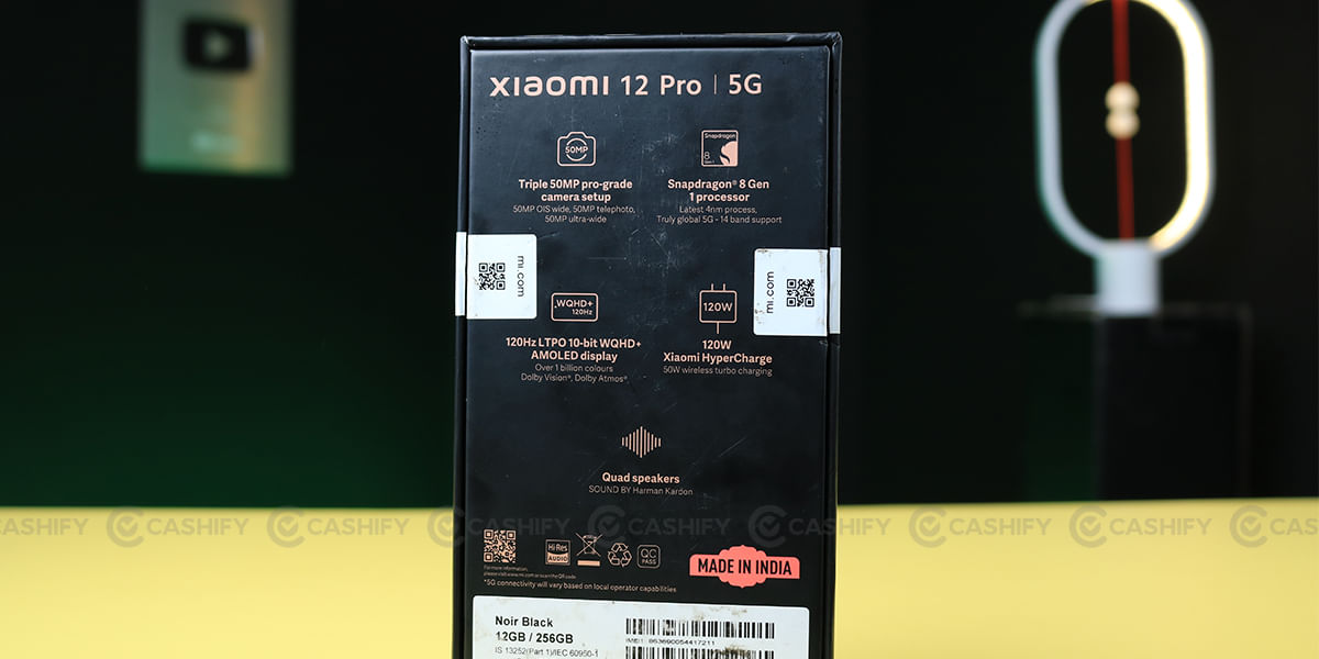 Xiaomi 12 Pro 5G Specs at a glance