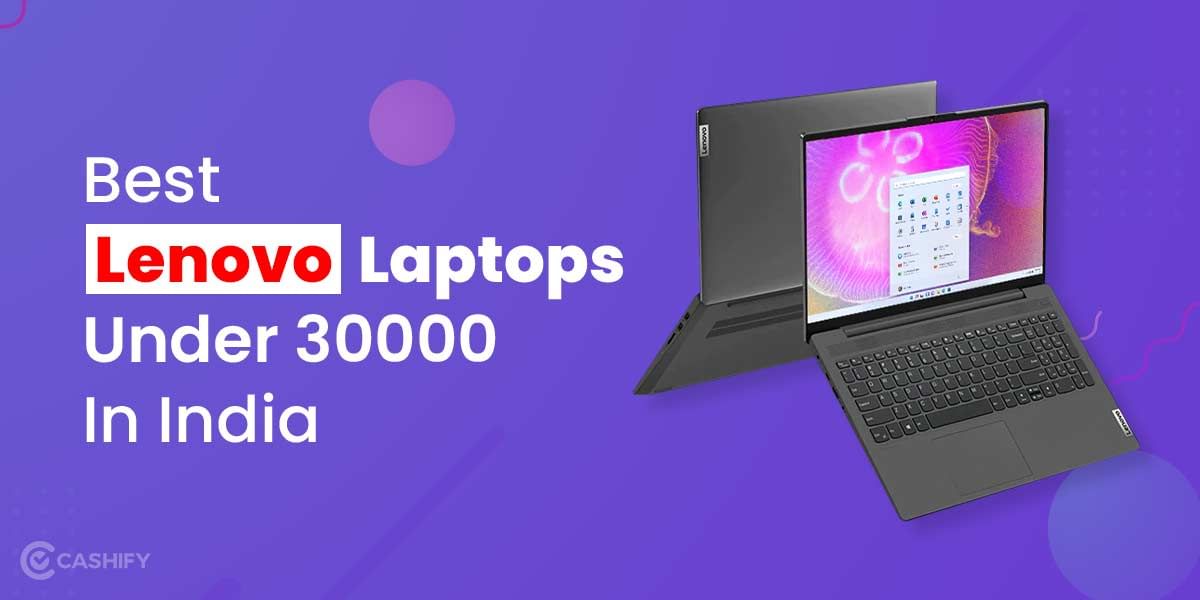 5 Best Lenovo Laptops Under 30000 In India October 2025